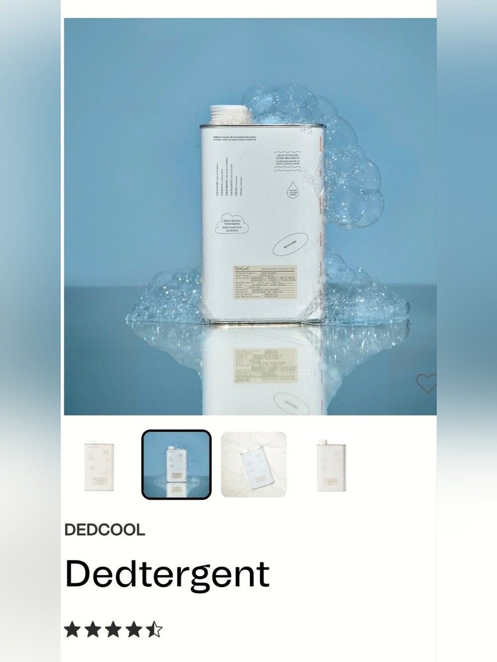 Dedcool Xtra Milk Dedtergent